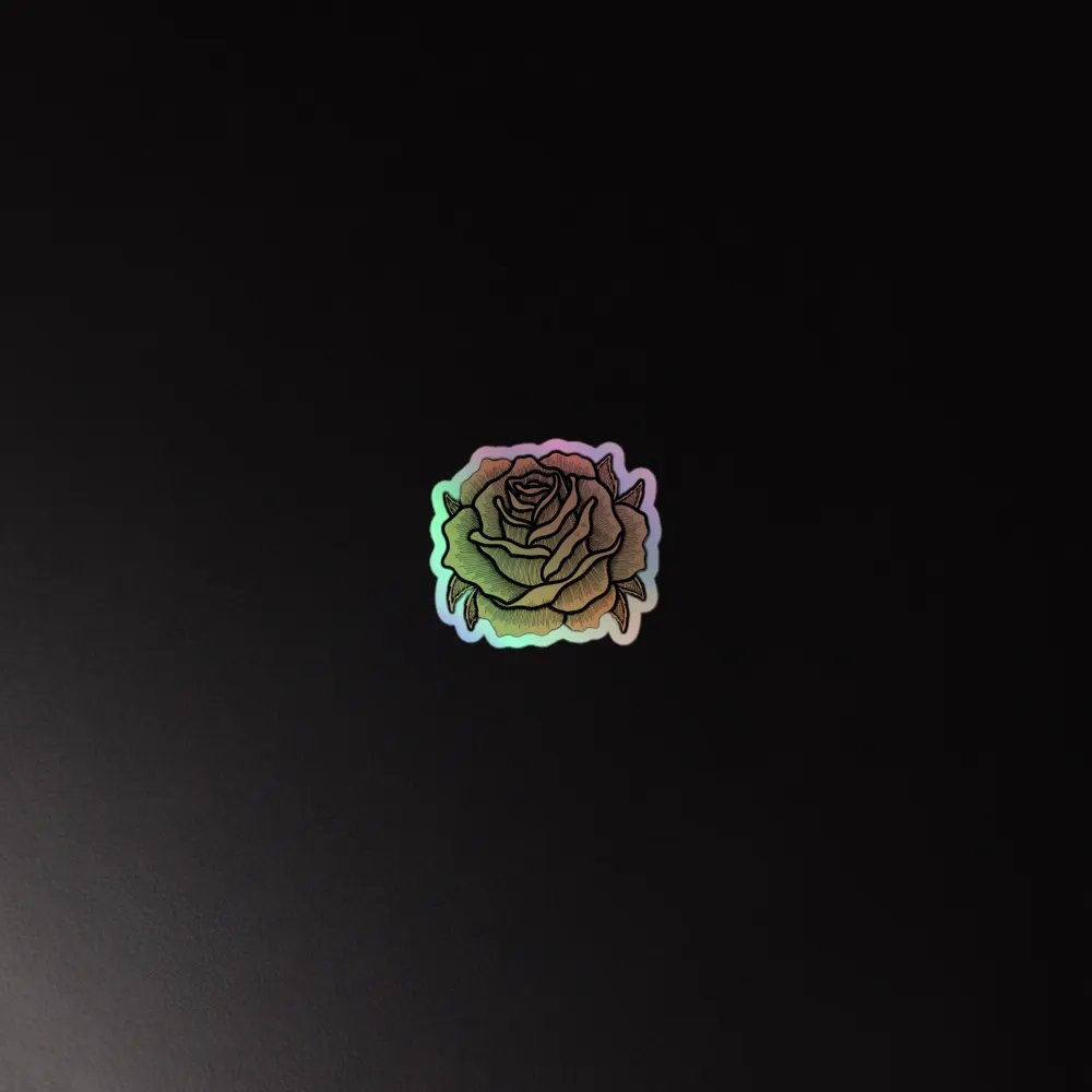 Enchanted Rose Kiss-Cut Sticker Sheet product image (4)