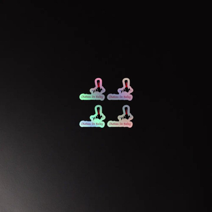Personalized Order "Becky" Holographic Stickers product image (2)