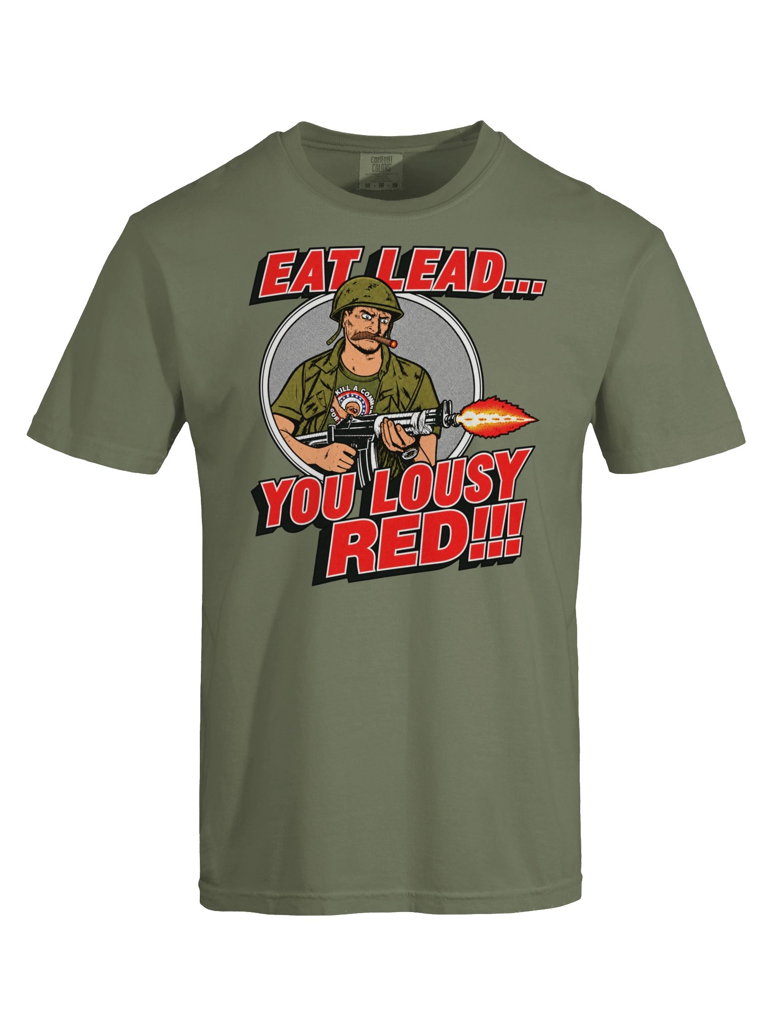 EAT LEAD... YOU LOUSY RED!!! Heavyweight T-Shirt product image (23)