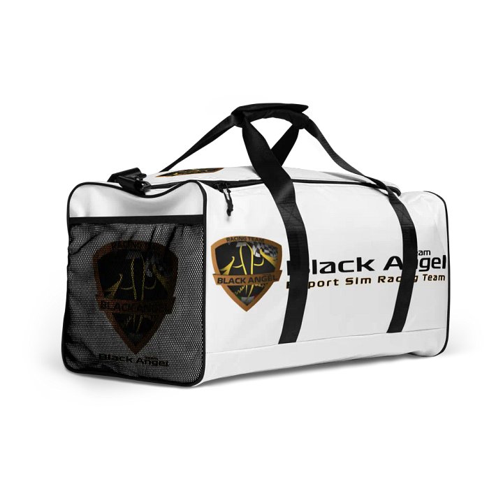 Customizable Black Angel Racing Duffle Bag product image (2)