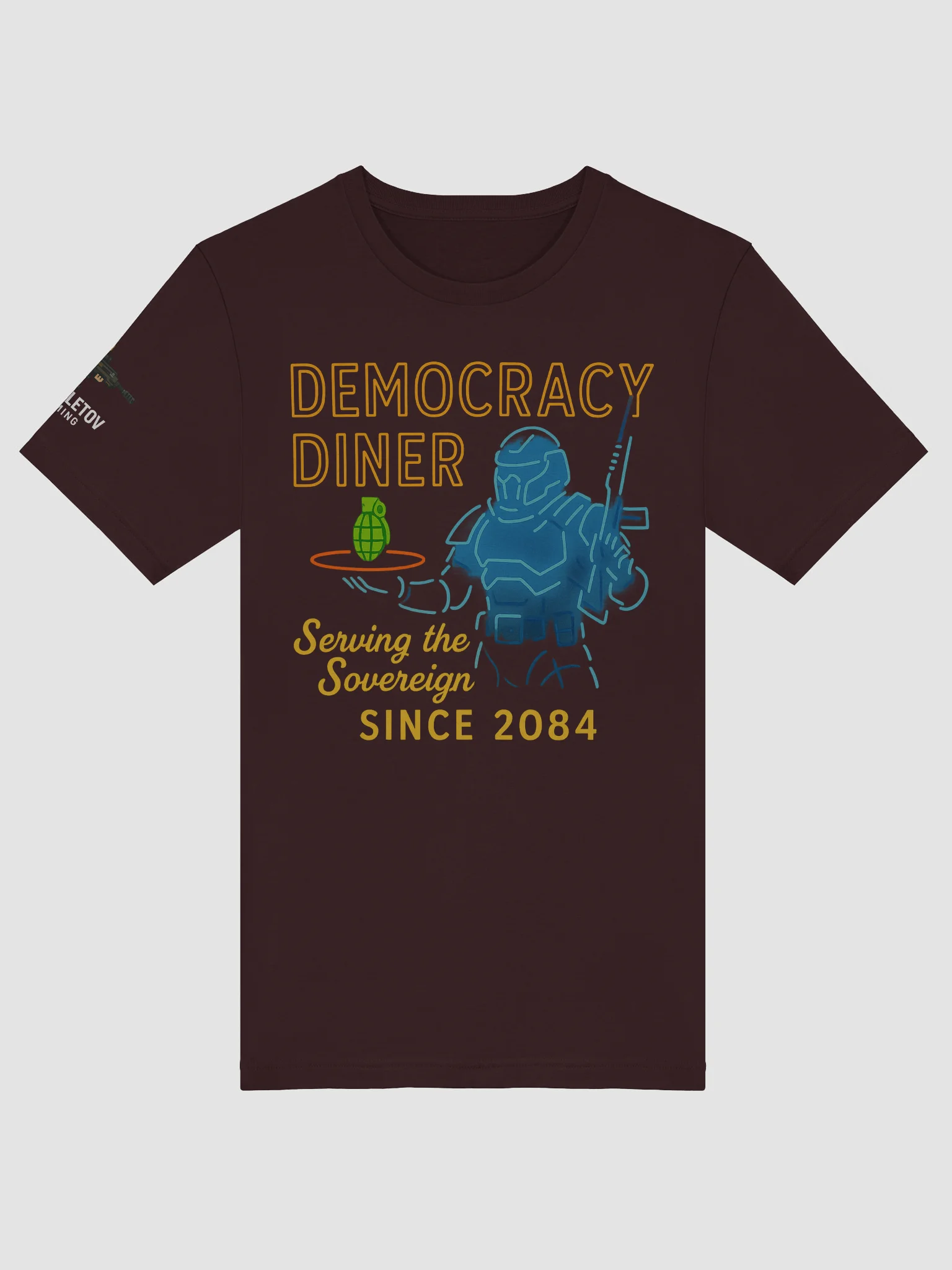 DEMOCRACY DINER NEON TEE product image (53)