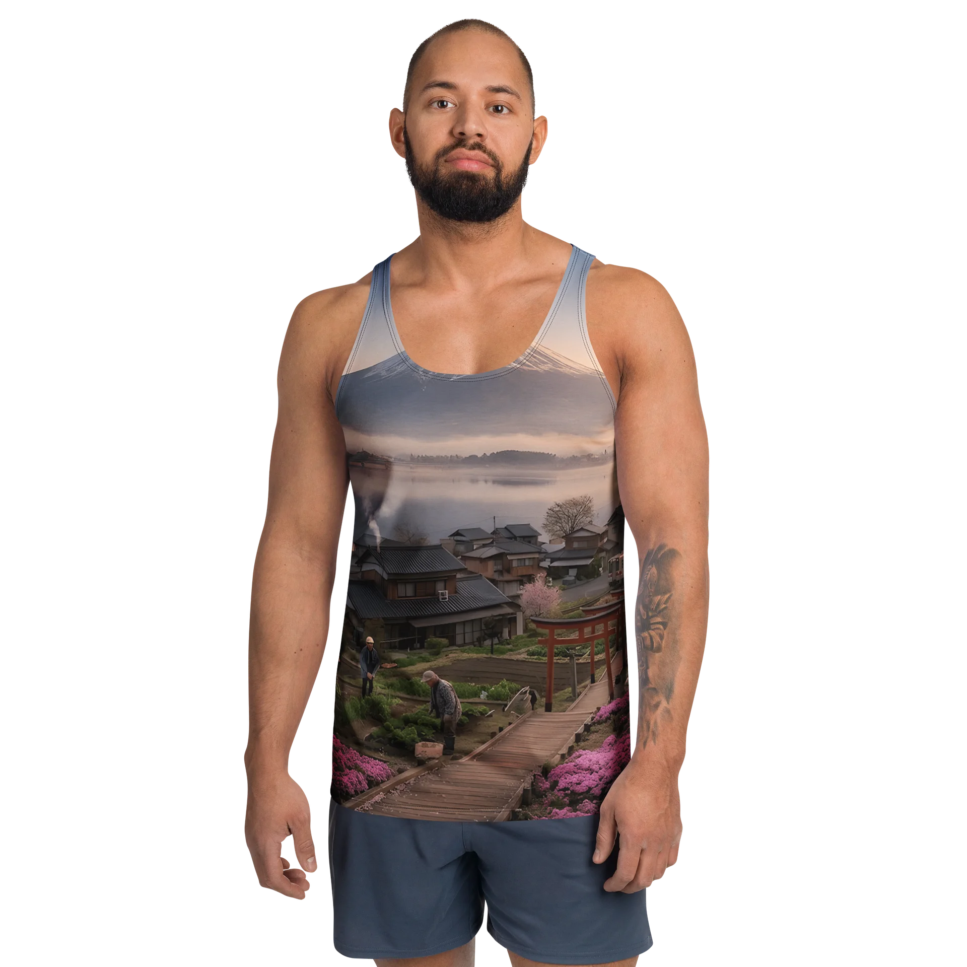 Mount Fuji Graphic Tank Top | Classic Regular Fit product image (3)