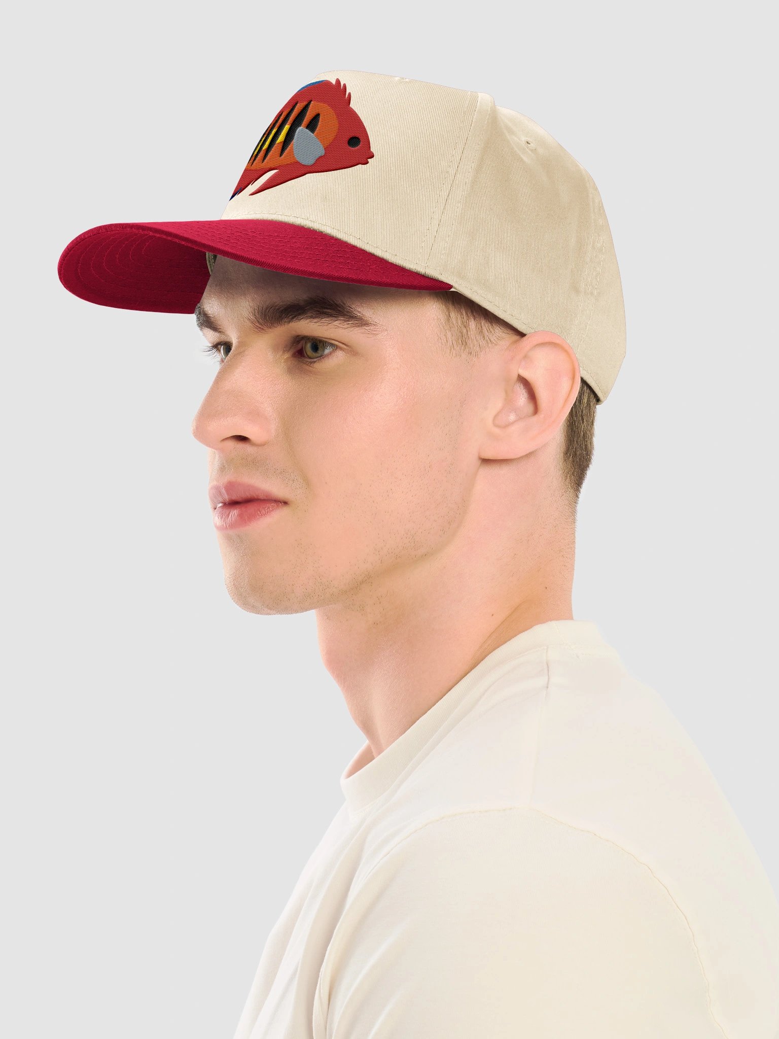 Flame Angelfish Mid-Profile Baseball Cap (Embroidered) for Reef and Marine Aquarium Lovers product image (35)
