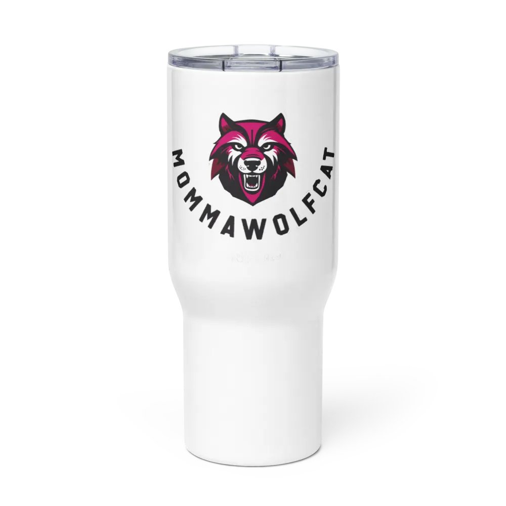 MOMMAWOLFCAT Stainless Steel Travel Mug product image (2)