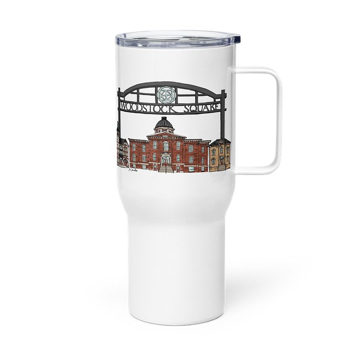 FOTOC Woodstock Skyline - Travel mug with handle product image (1)