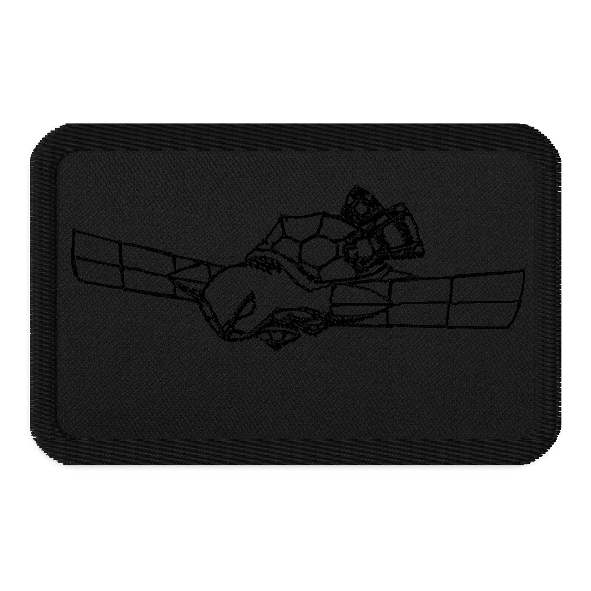 Embroidered Patch (Black) product image (1)