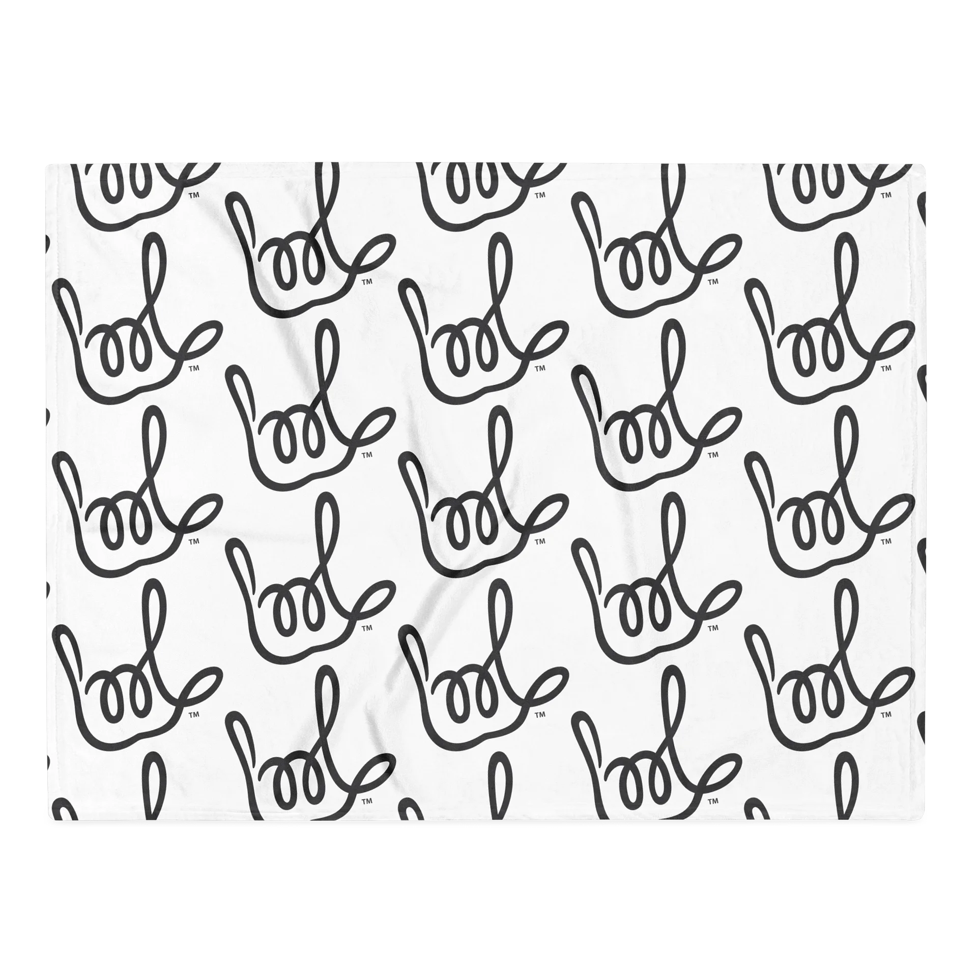 Forever ILY Pattern Throw Blanket product image (1)