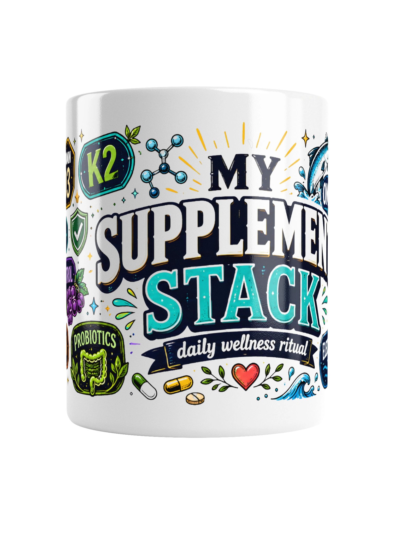 Supplement Stack Wellness Mug product image (4)