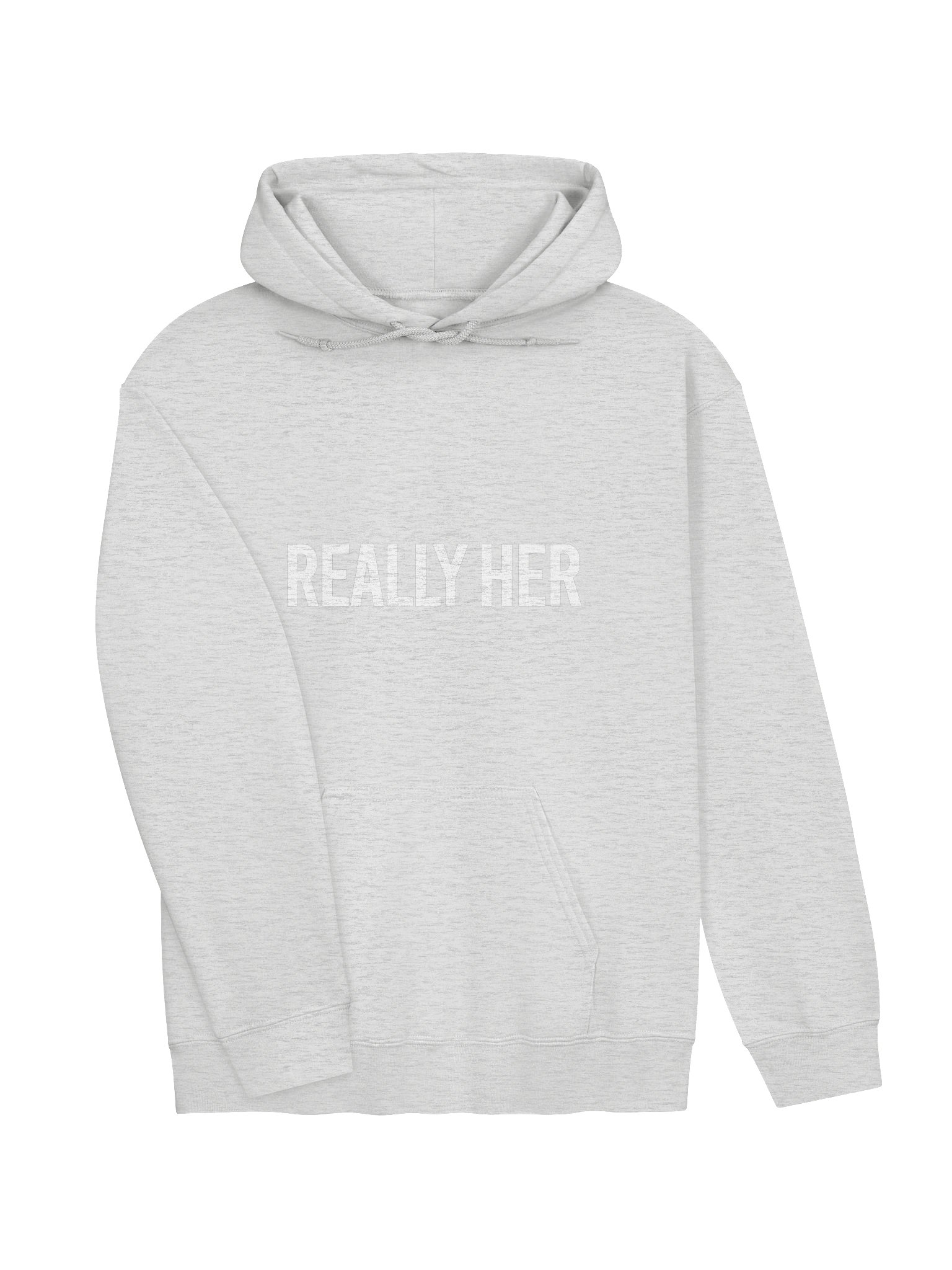 Really Her White Hoodie product image (3)