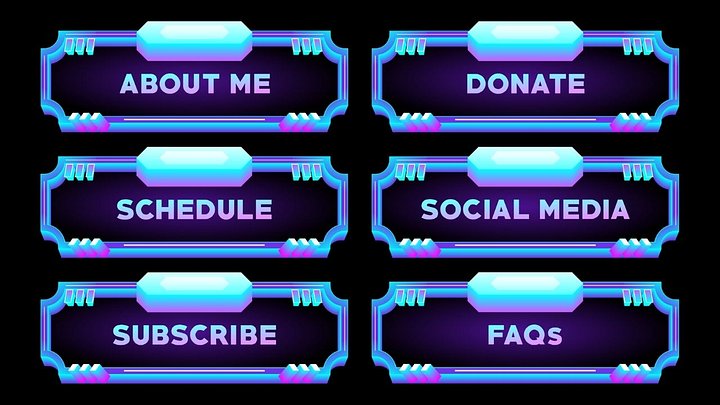 Purple Dream Twitch Panels product image (1)