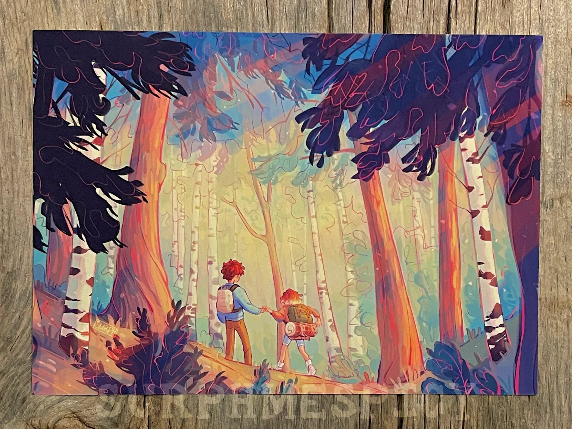 Exploring - 5x7 Print product image (4)