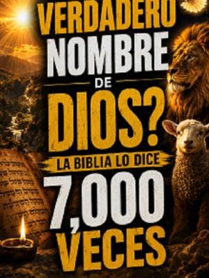 Dios tiene un nombre... y aparece casi 7,000 veces en la Biblia 😳📖 ¿Tú lo sabías? #YHWH #dios #Jesús #Cristianos #TikTokCristiano