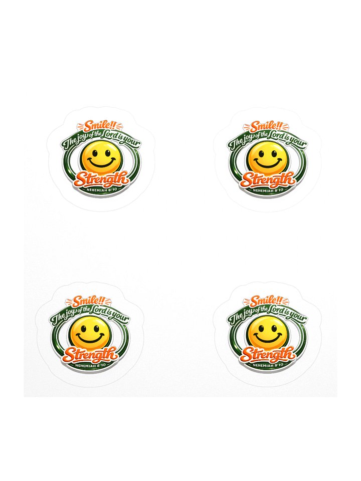 Smile! The Joy of the Lord Stickers product image (3)