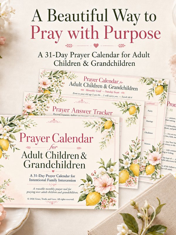 31-Day Prayer Calendar — Lemon Blossom Edition 🍋 product image (1)