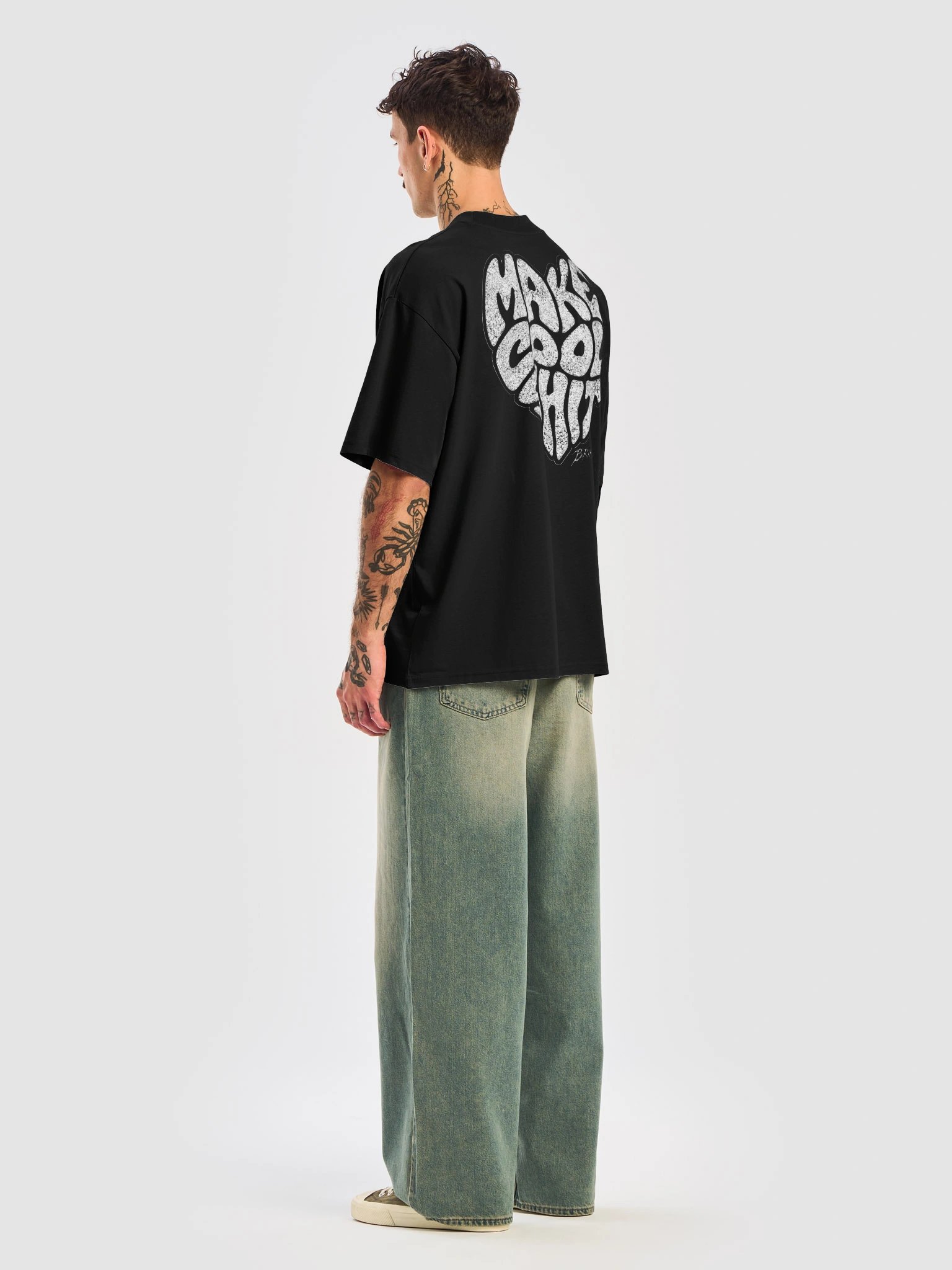 MAKE COOL SHIT (Oversized Tee) product image (8)