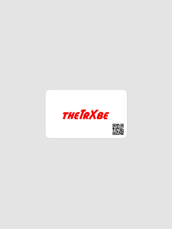 [#theTrXbeApparel] Bubble-free stickers product image (1)