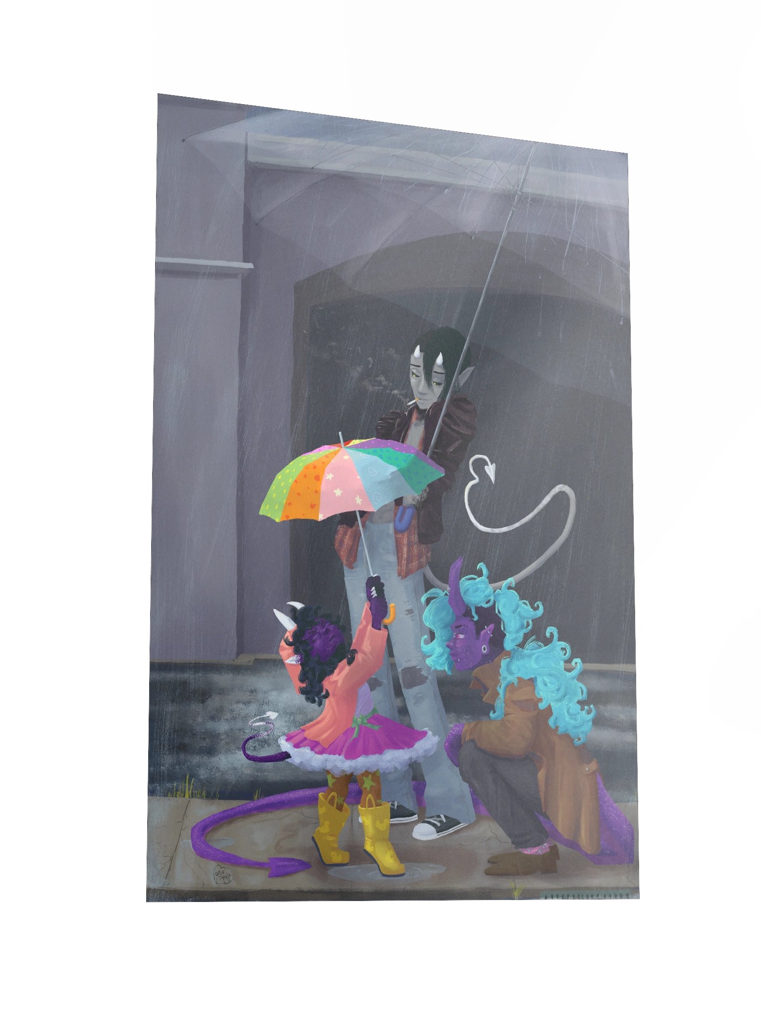 "I'll Keep You Dry" Print product image (6)