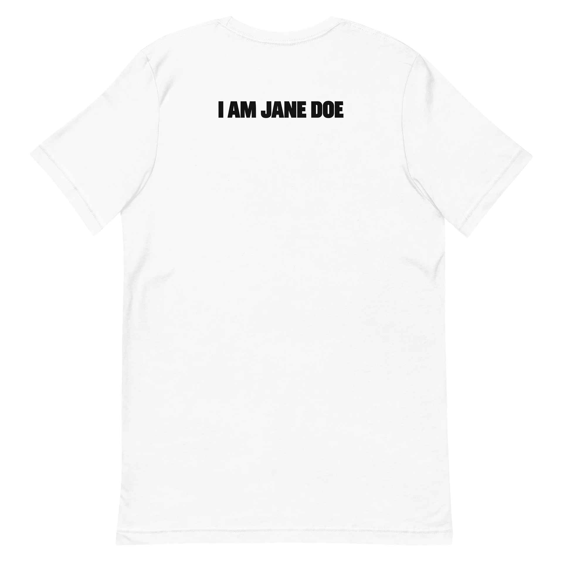 I AM JANE DOE – White Statement Tee product image (2)