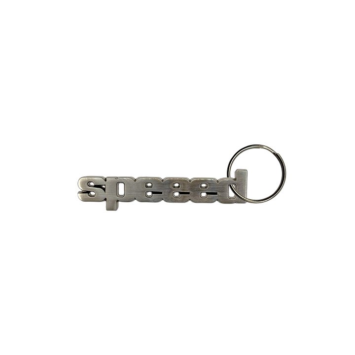 Speeed Metal Keychain product image (1)