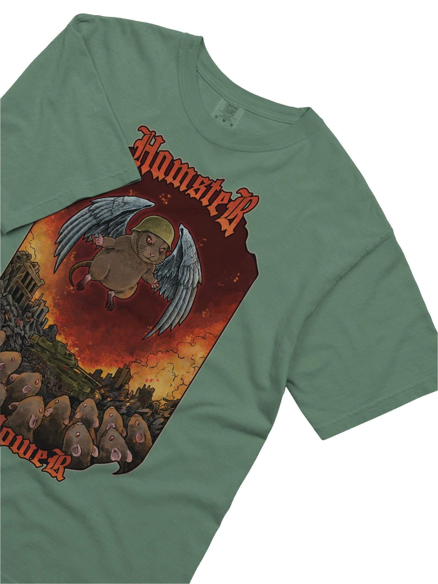 HAMSTER POWER GRAPHIC TEE (Unisex) product image (27)