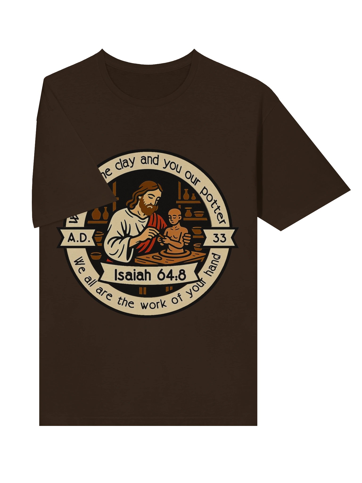 The Clay and Potter Isaiah 64:8 Christian Design product image (9)