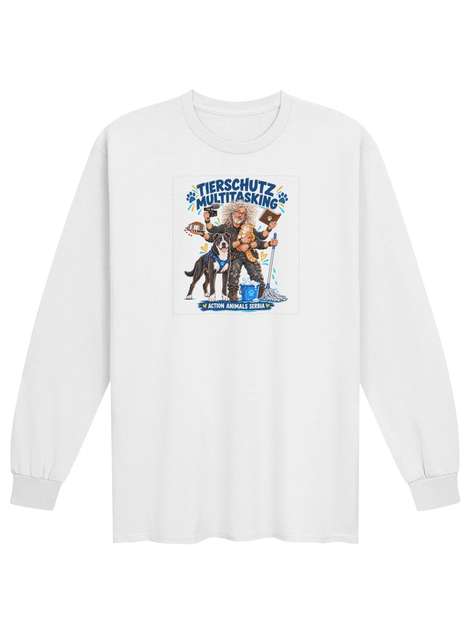 AAS · Tierschutz Multitasking – Langarmshirt product image (1)