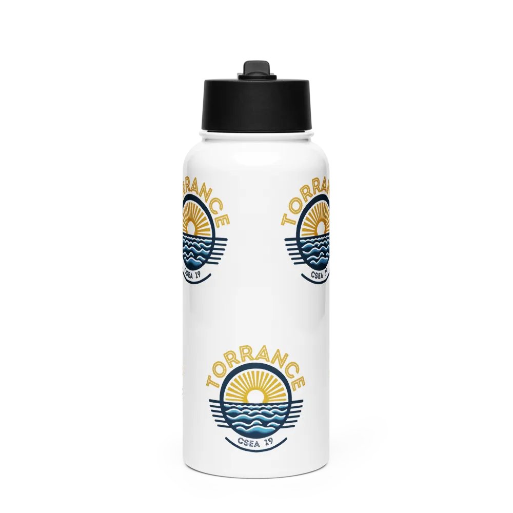 TUSD/CSEA Sun & Waves Stainless Steel Water Bottle product image (2)