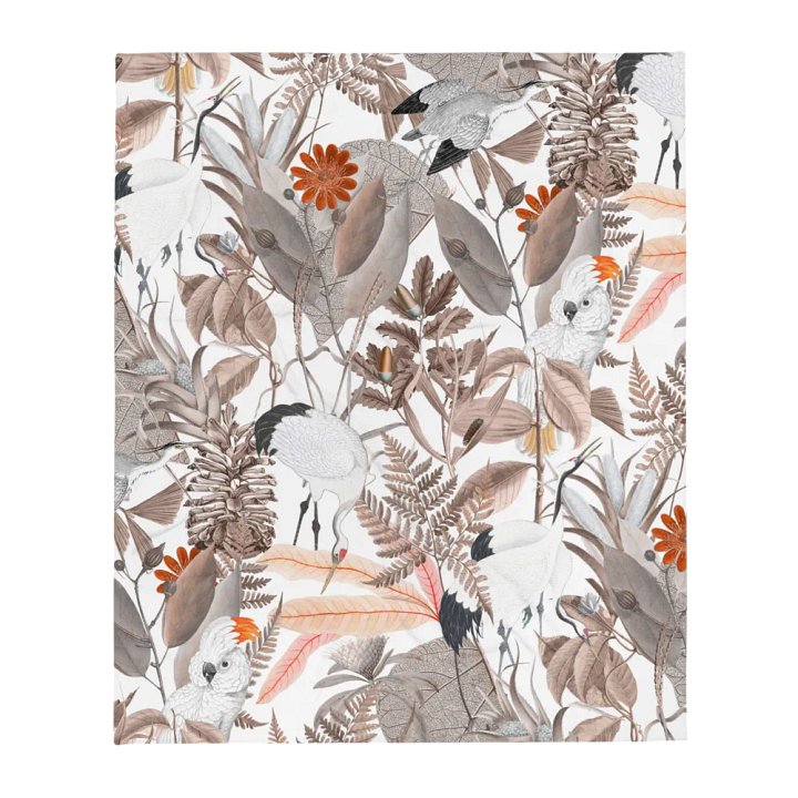 White Ecotone Blanket product image (2)