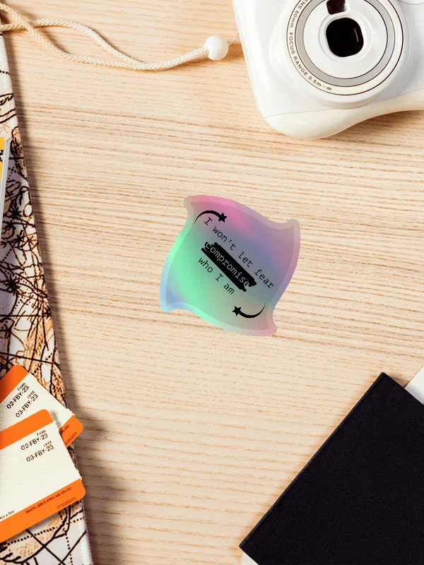 Fearless Holo Sticker product image (2)