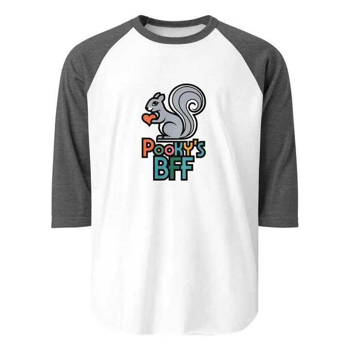 Pooky's BFF Squirrel Raglan Tee product image (1)