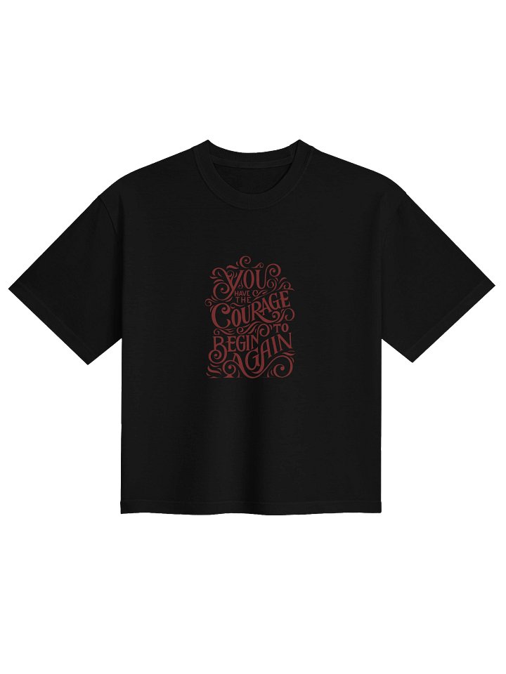 Courageous Beginnings Women's Box Tee product image (2)