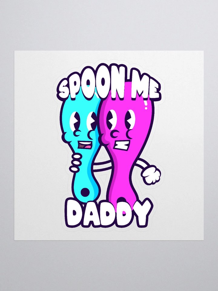 SPOON ME DADDY STICKER product image (1)