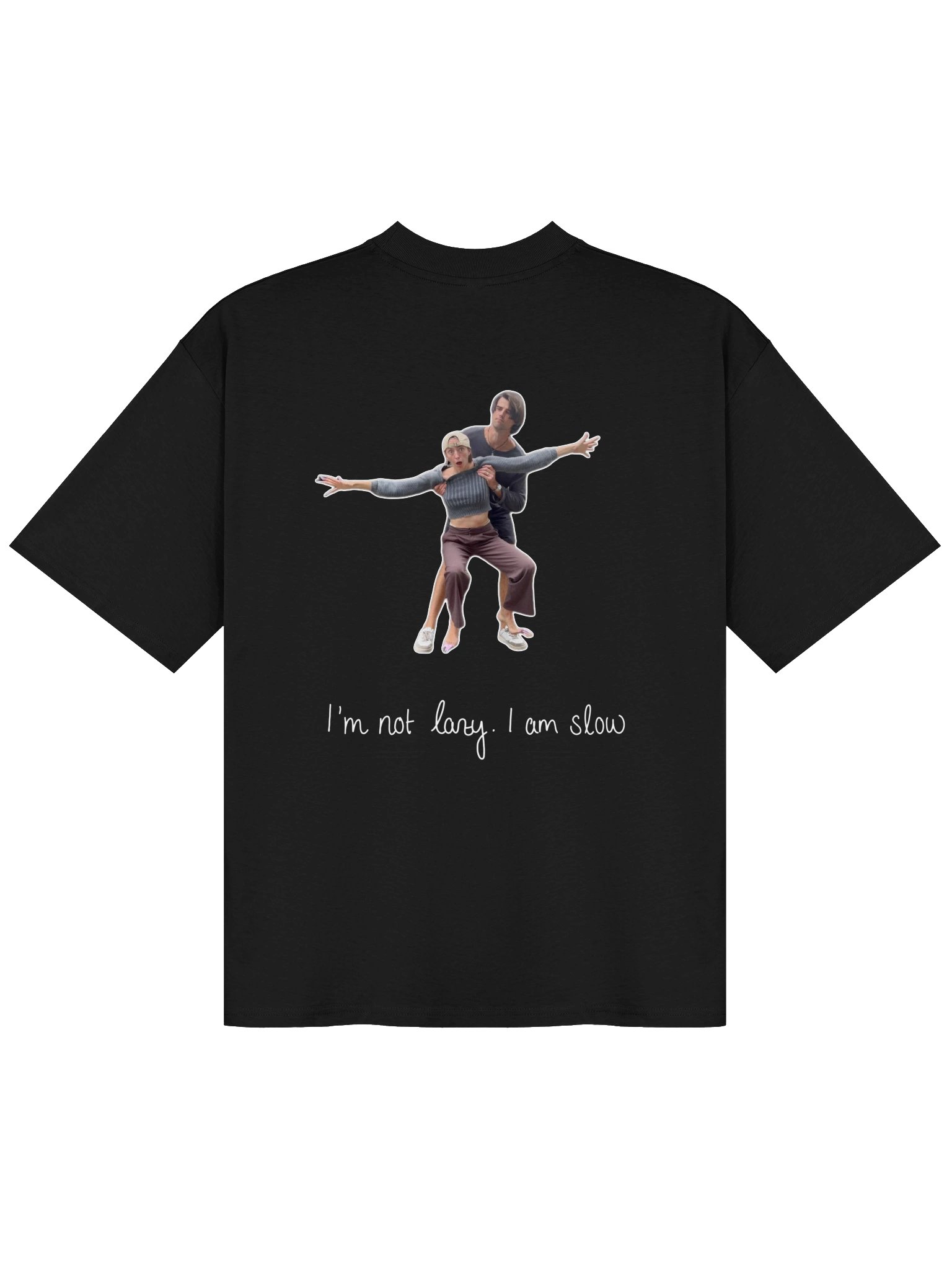 Organic Tee, Oversized, Dark product image (1)