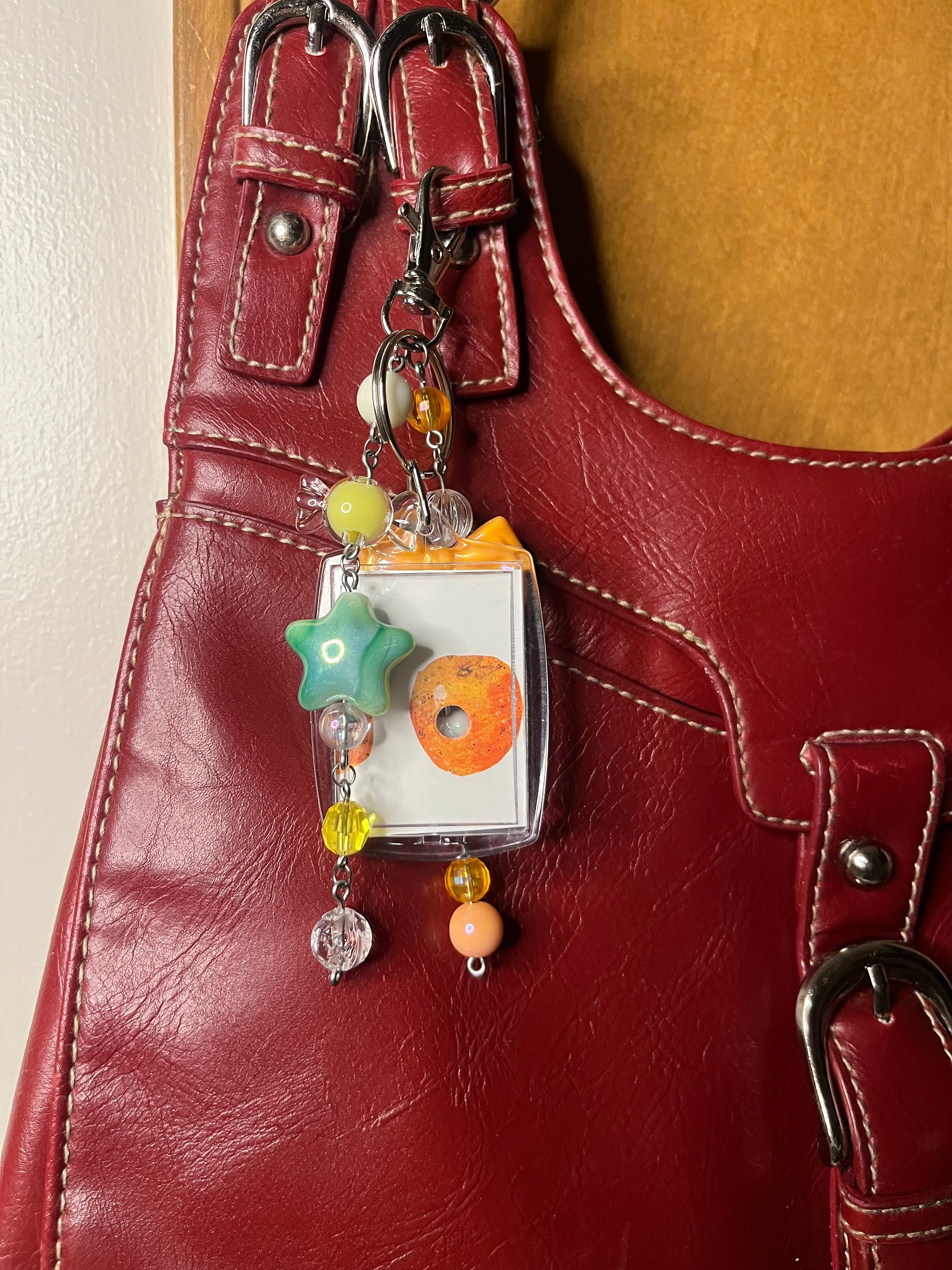 The Caterpillar’s Peaches & Pickles Deluxe Bag Charm product image (5)