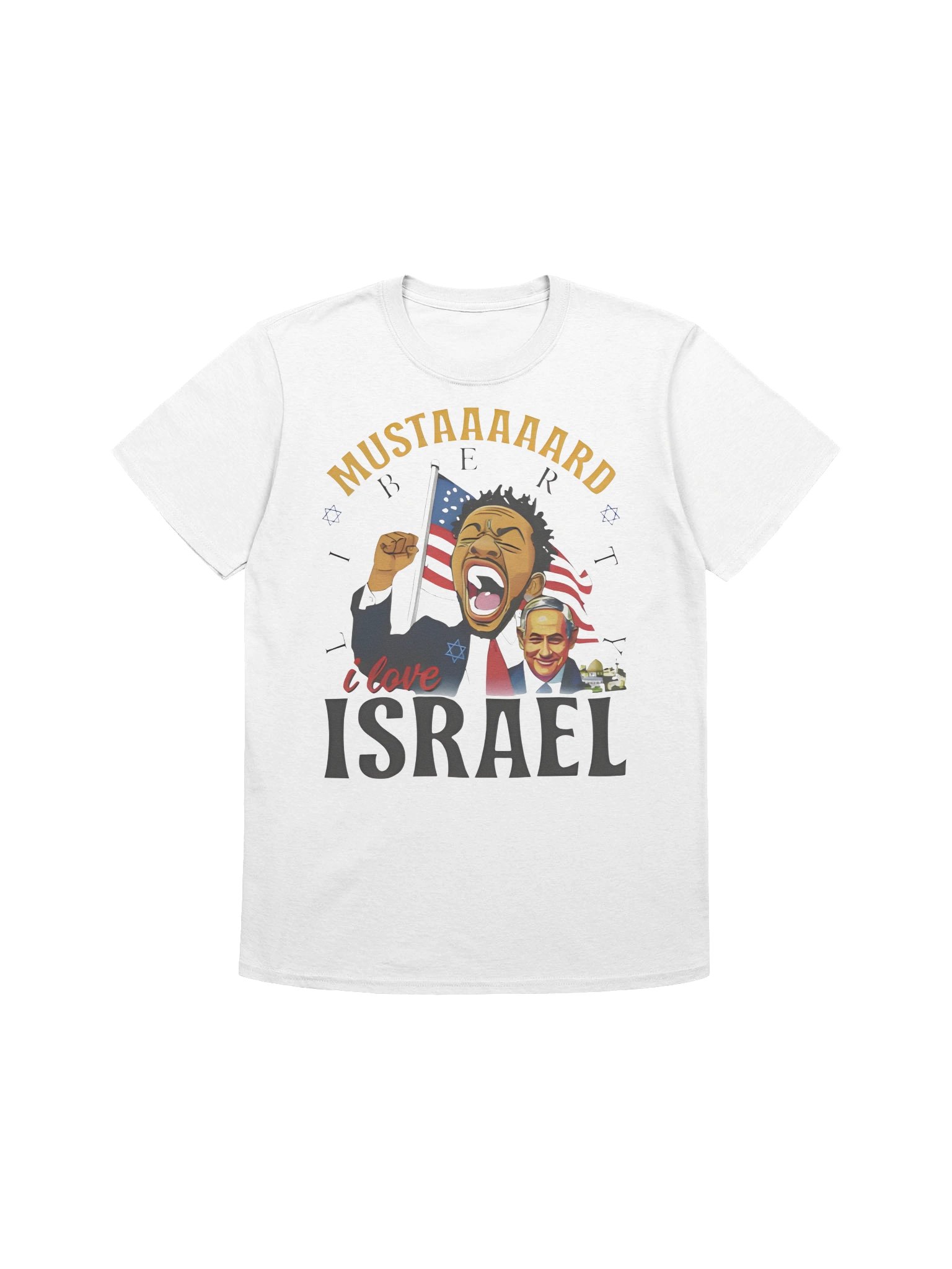 Kendrick Lamar Mustard Liberty I love Israel Shirt product image (1)