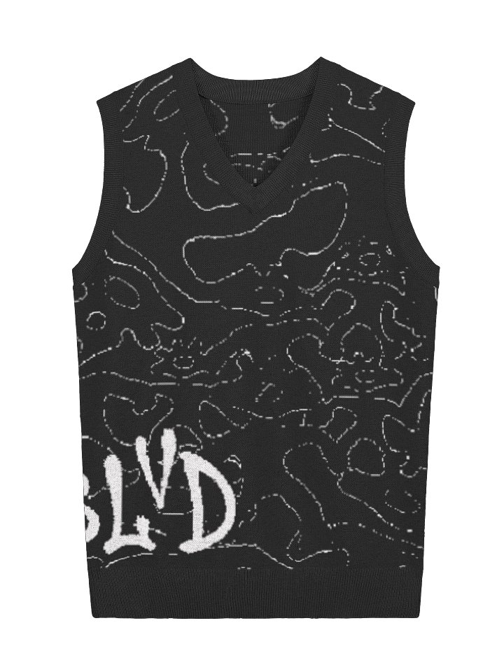 BLVD Sweater Vest Onyx Lynx product image (1)