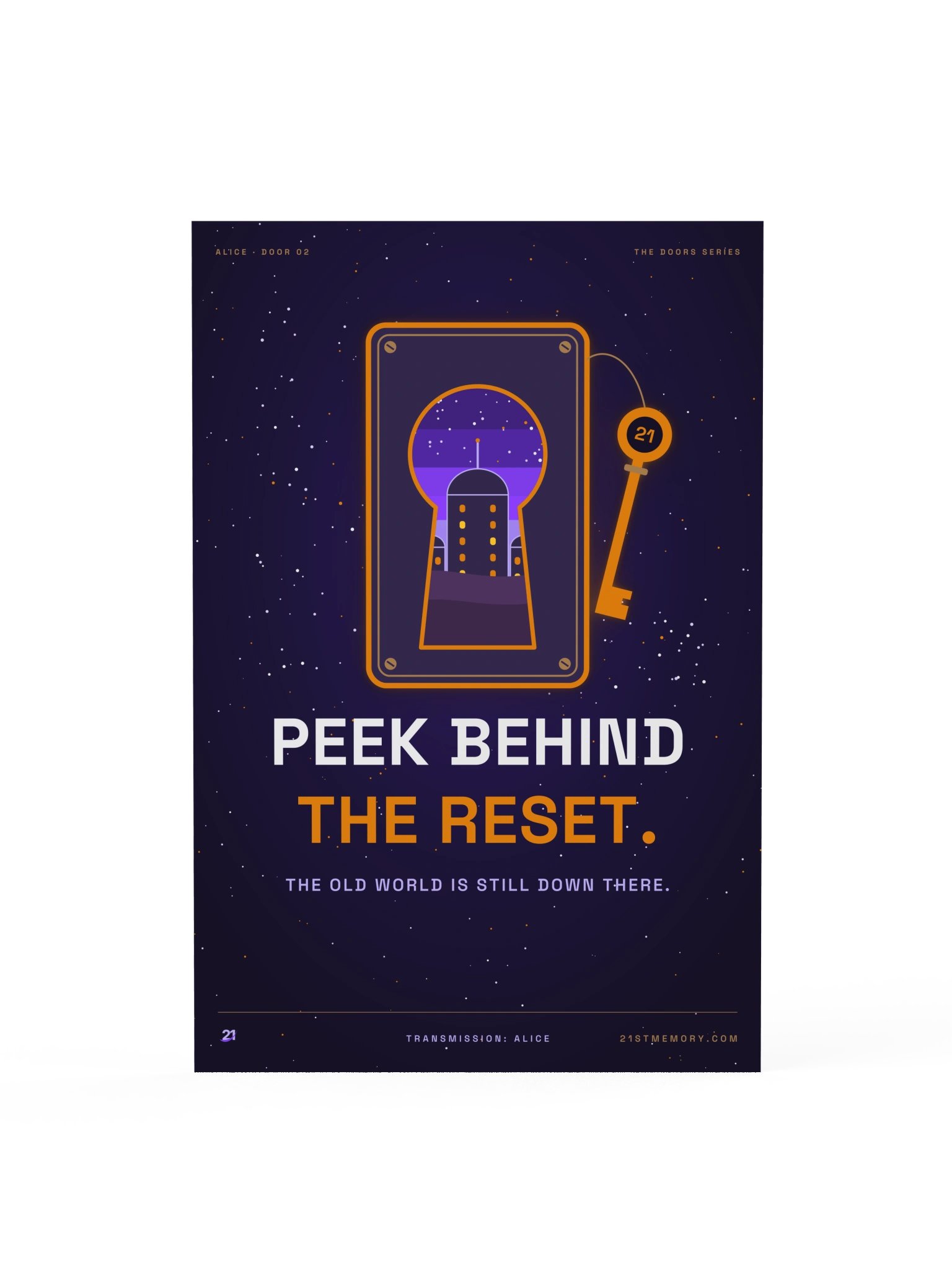 Peek Behind the Reset Poster product image (1)