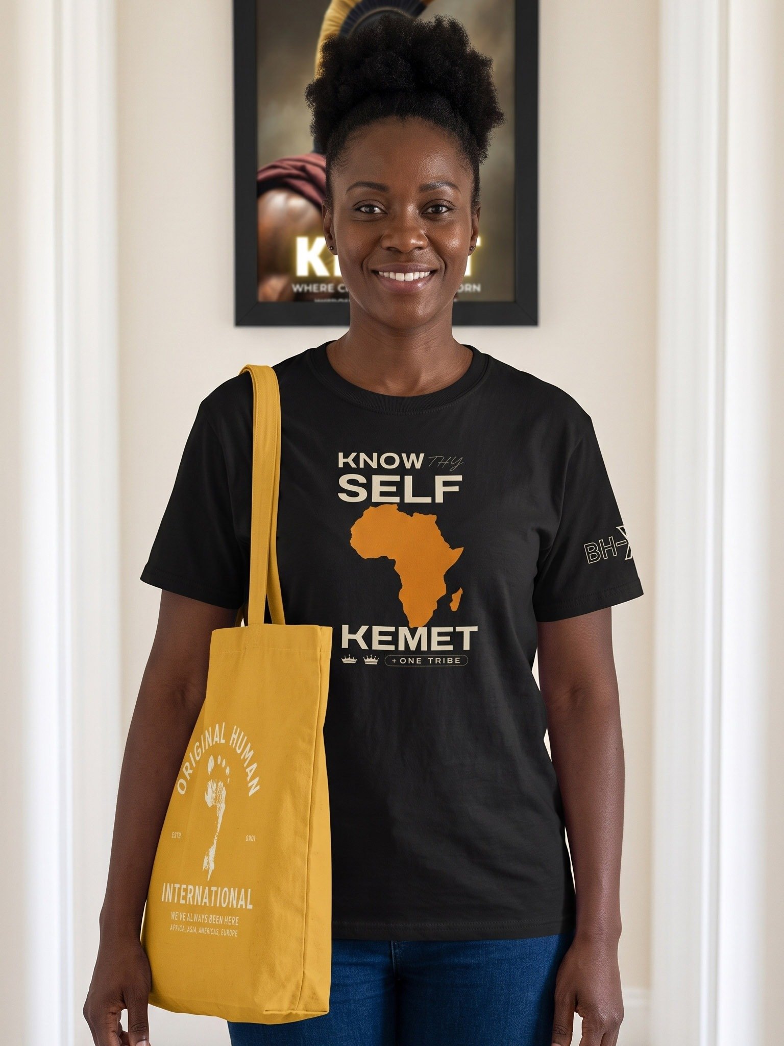 Know Thy Self Kemet | Heavy T-Shirt | Originology | Black History X product image (3)