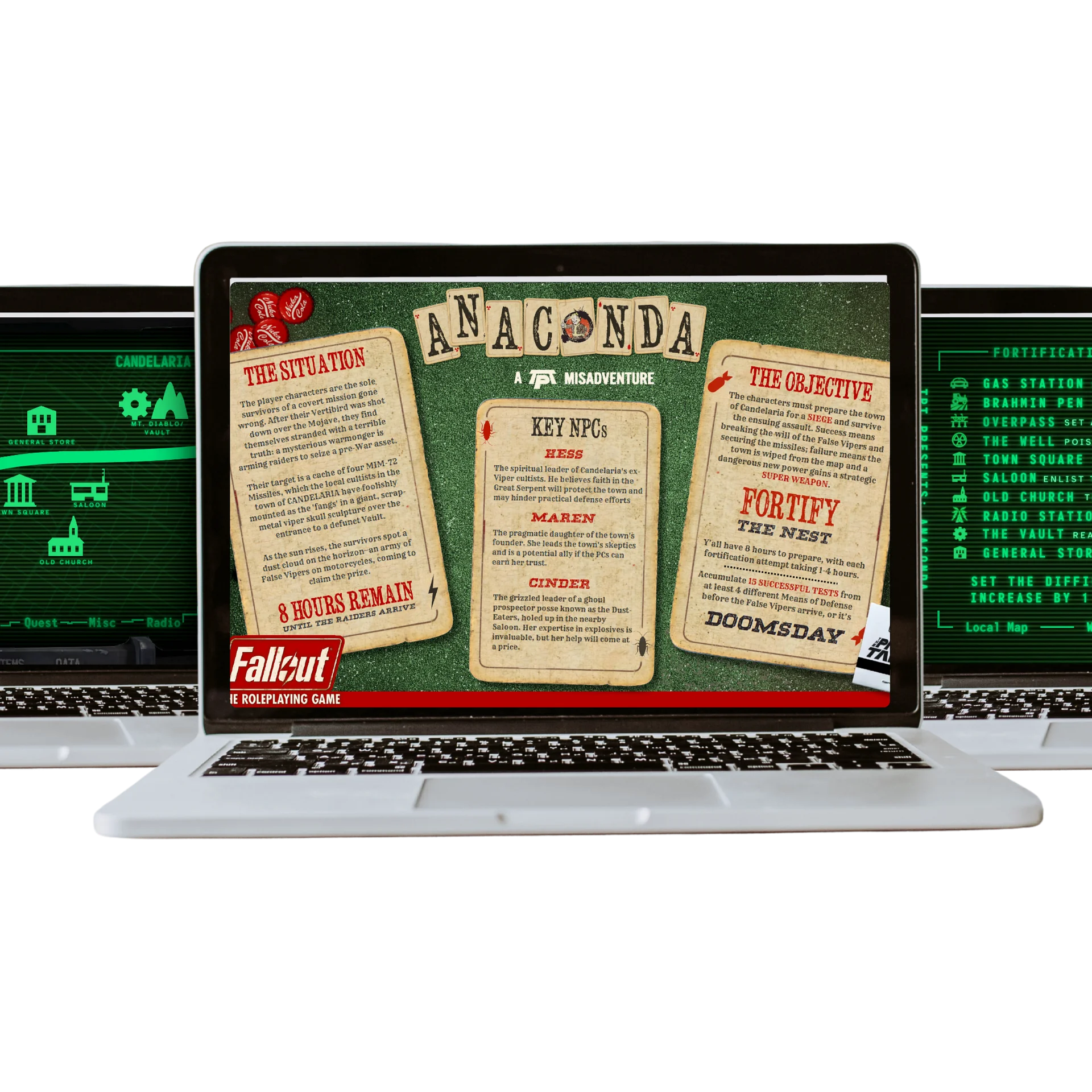 ANACONDA: A Misadventure for Fallout: The Roleplaying Game product image (1)