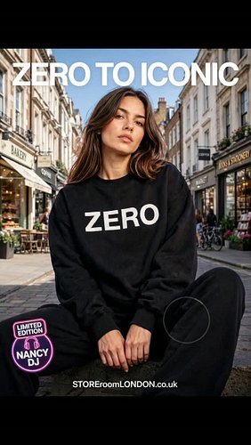 STOREroomLONDON.co.uk #streetwear #viral #streetstyle #zero #oversizedhoodie