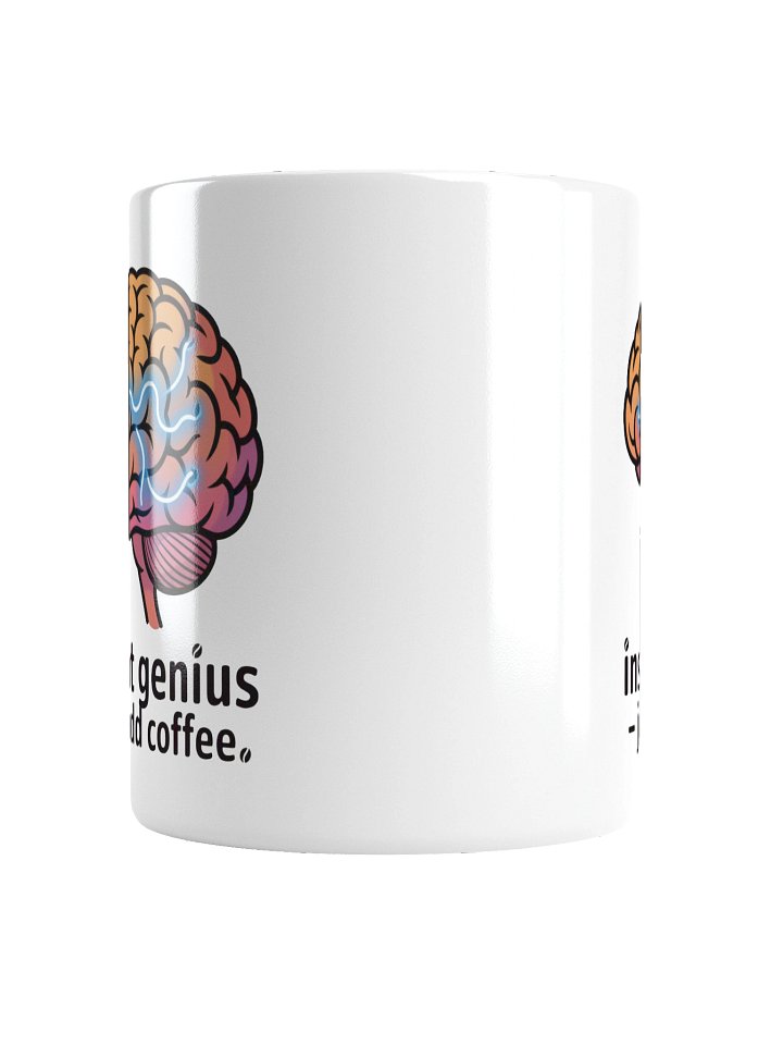 Instant Genius Funny Coffee Mug – Smart Humor for Men product image (2)