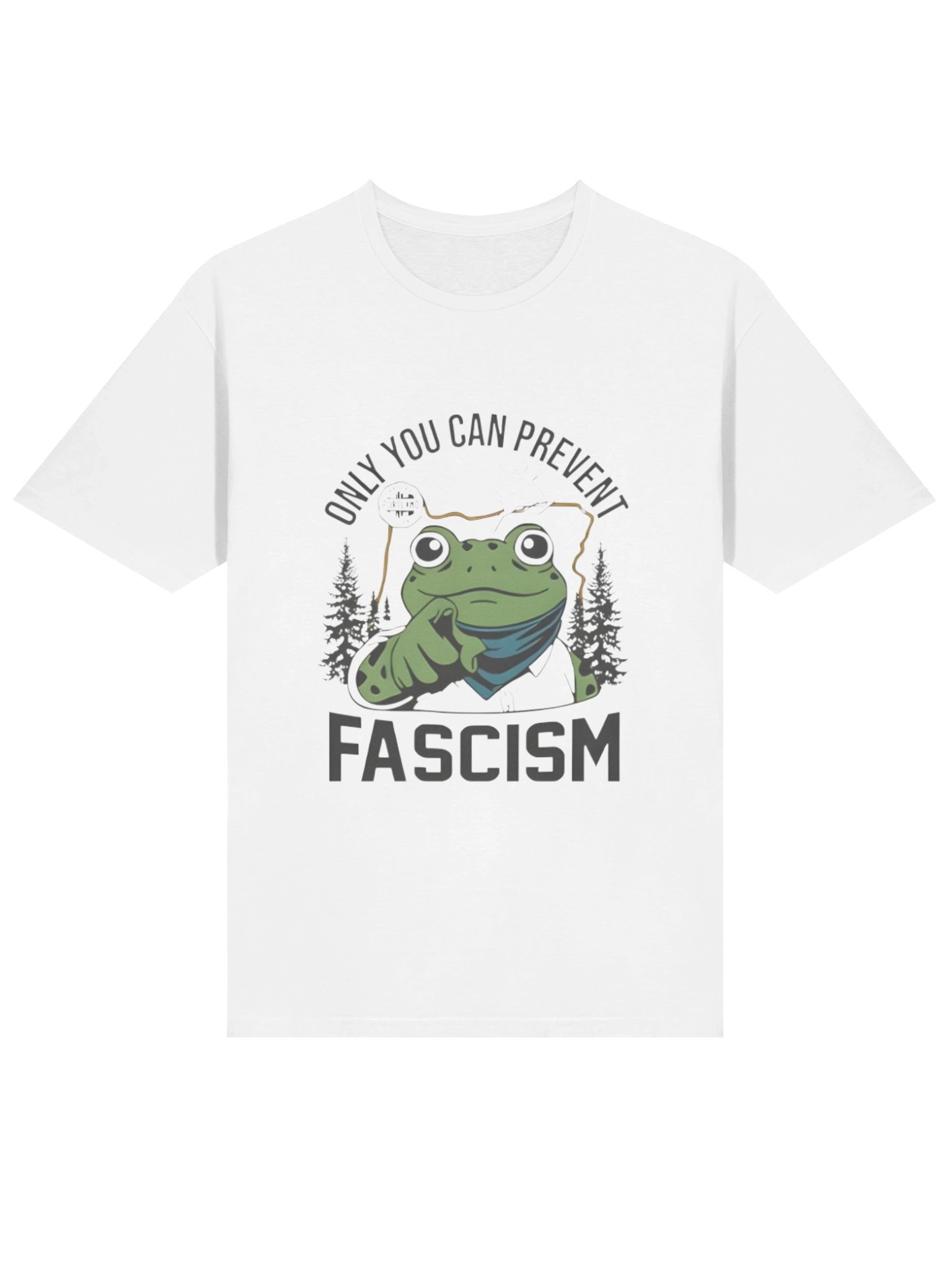 Only You Can Prevent Fascism Portland Frog Shirt product image (9)