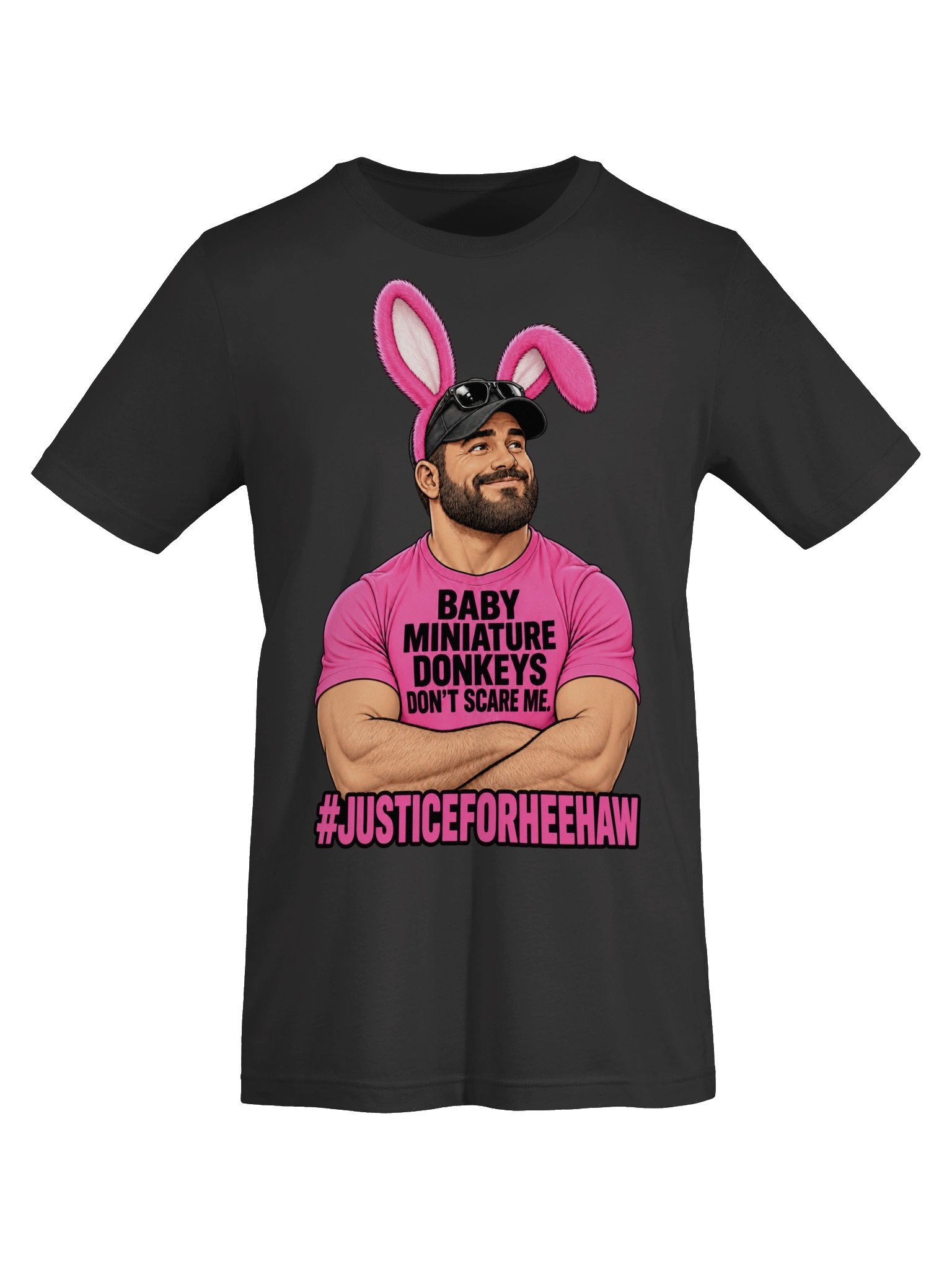 Baby Miniature Donkeys Don't Scare Me — Justice for HeeHaw Unisex T-Shirt product image (5)