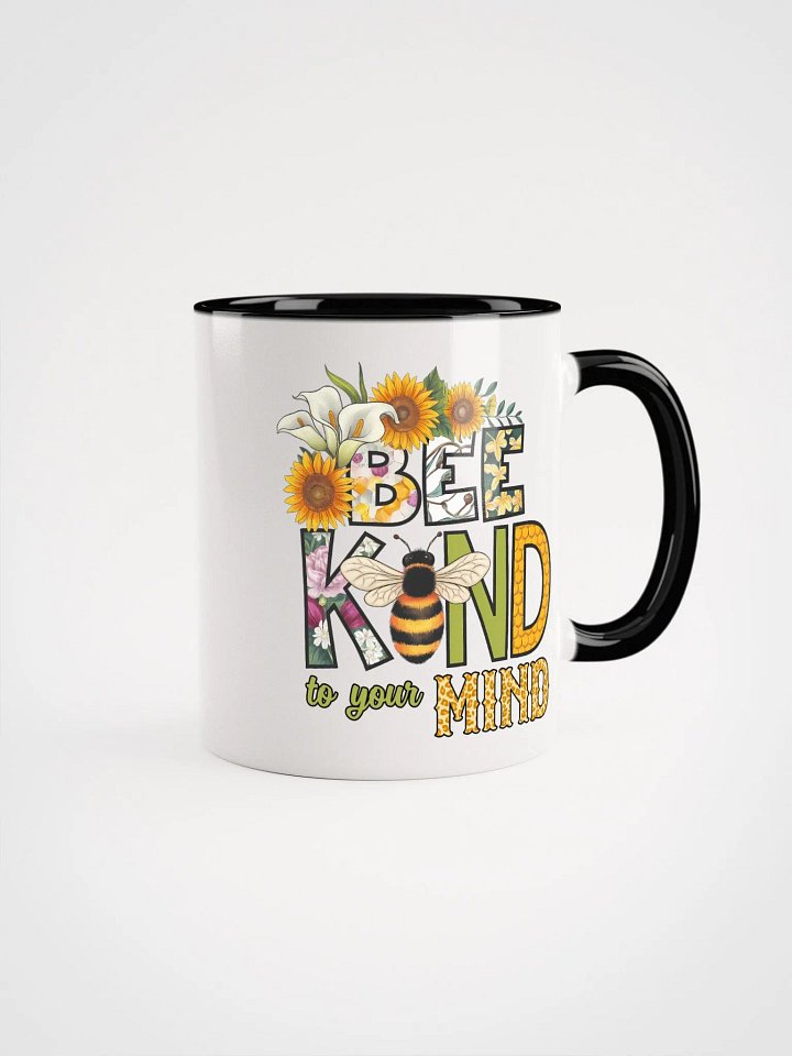 Bee Kind to Your Mind Accent Mug product image (1)