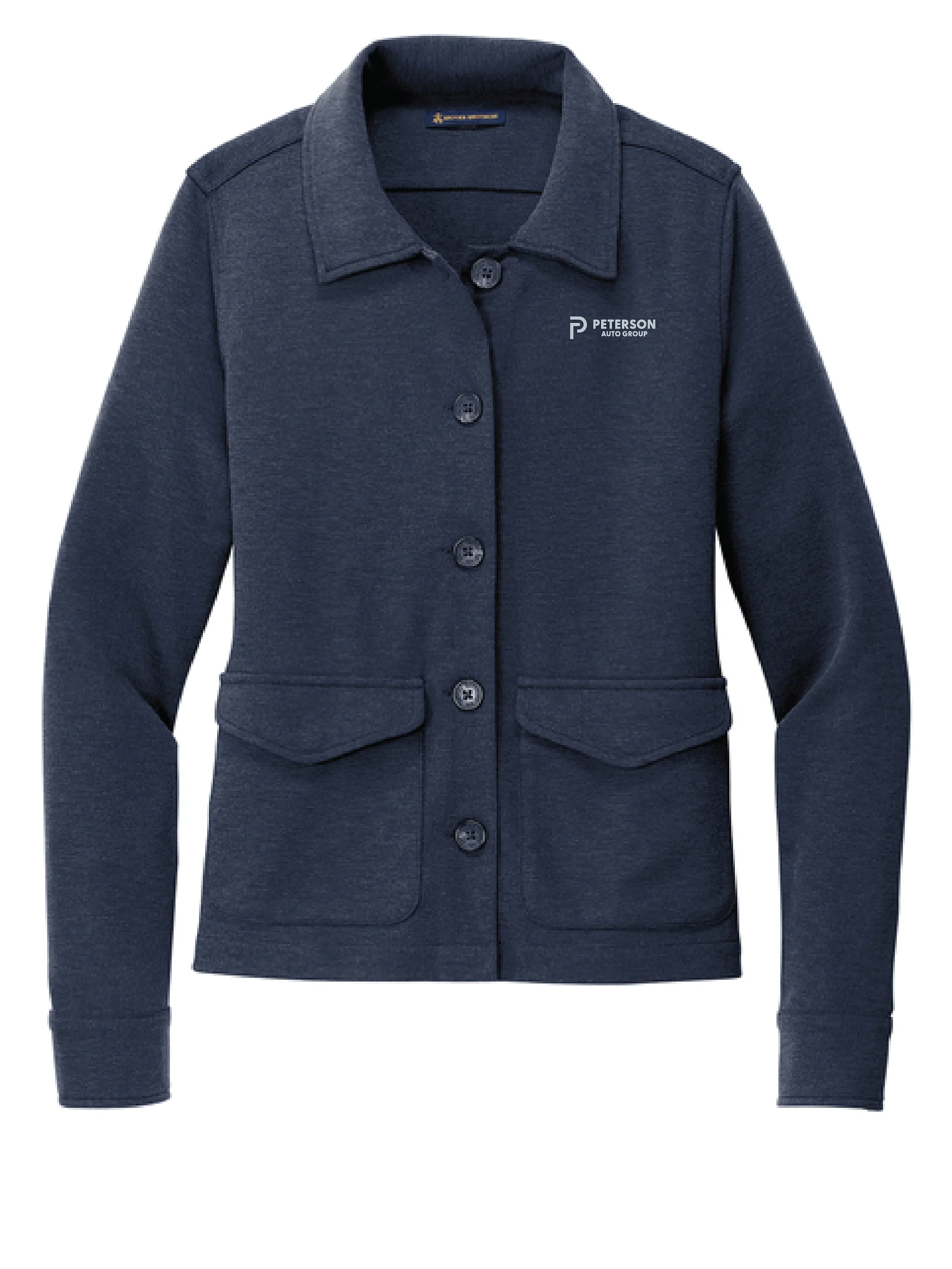 Peterson Brooks Brothers® Women’s Mid-Layer Stretch Button Jacket product image (1)