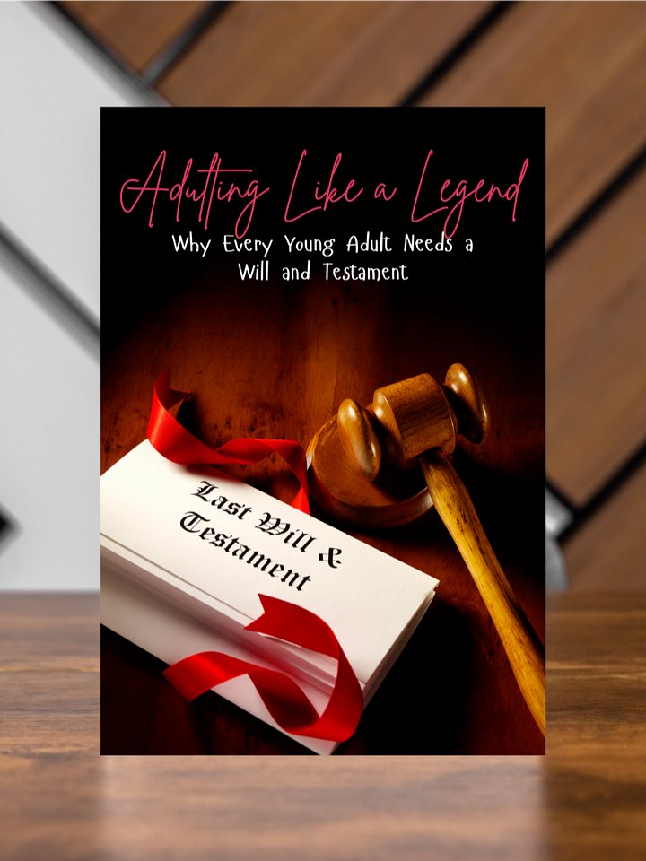 Adulting Like a Legend: Why Every Young Adult Needs a Will and Testament product image (1)