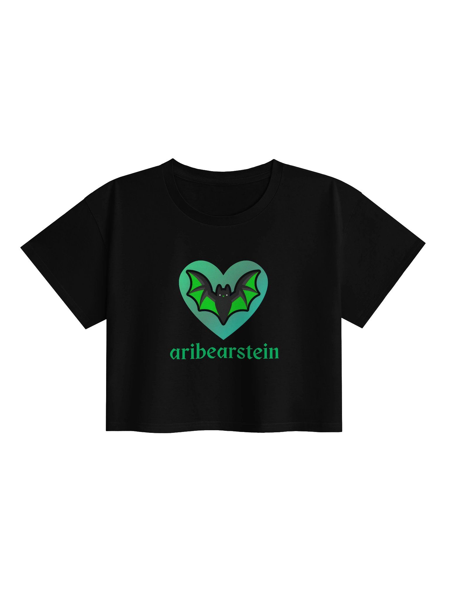 Bat Heart Crop Top product image (1)