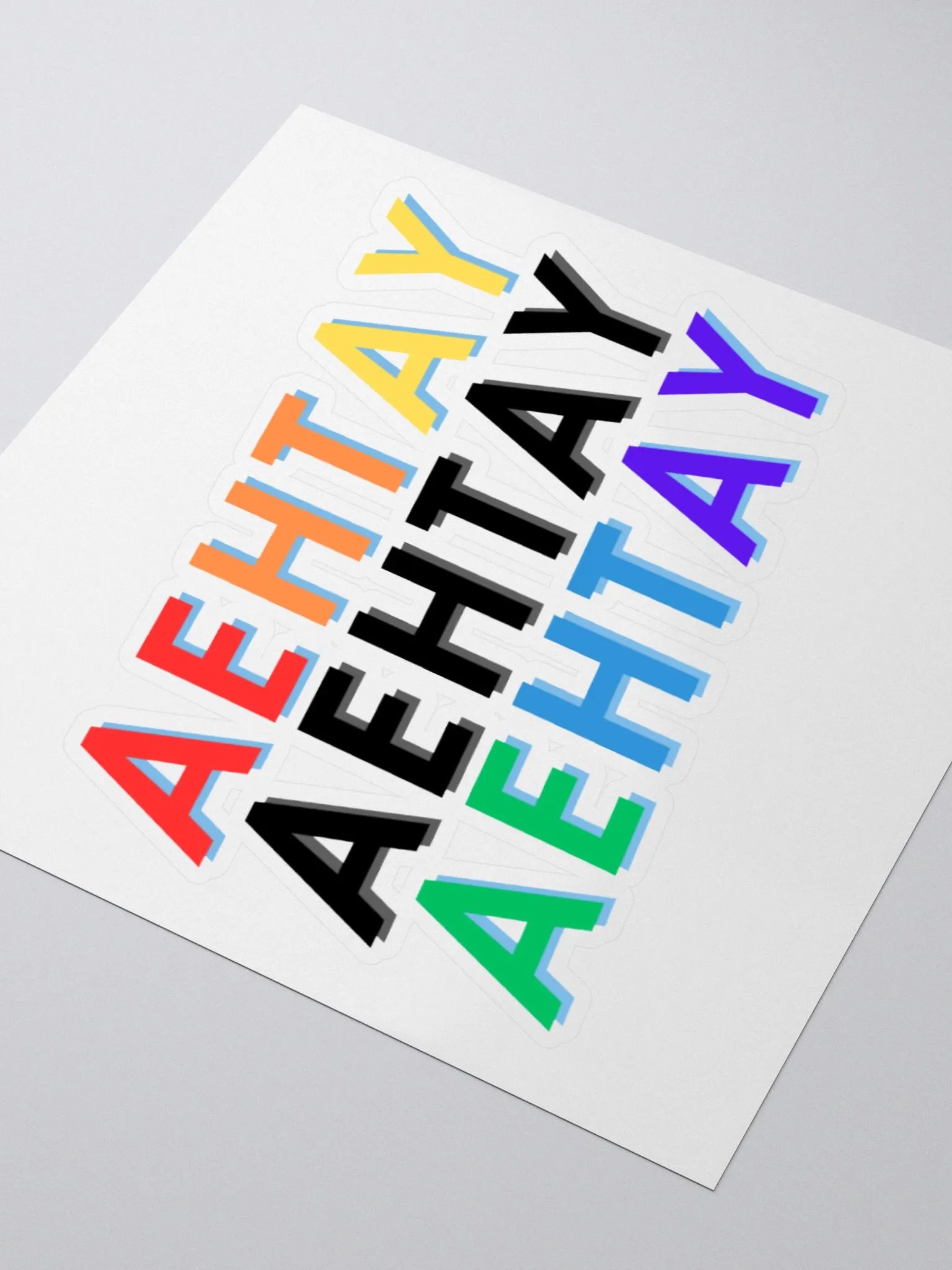 Rainbow Sticker product image (3)
