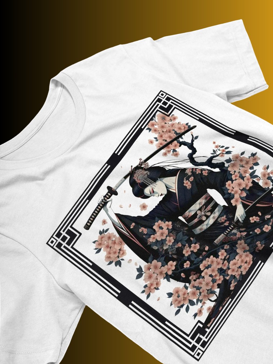 Sakura Samurai Elegance T-Shirt product image (2)
