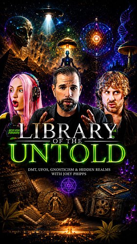 Acid For Squares Podcast guest Joey Phipps, creator of Library Of The Untold, believes the UFO phenomenon may be far stranger...